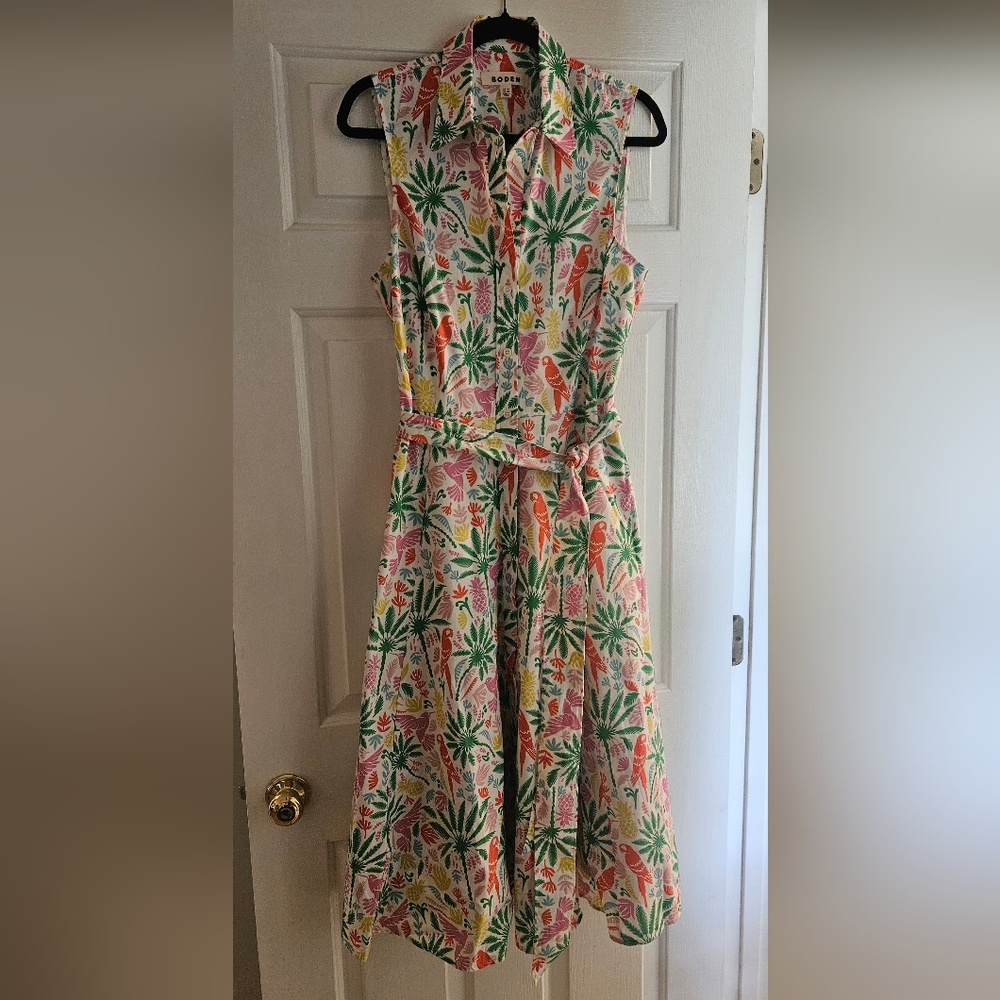 Boden Women's Floral Sleeveless Dress